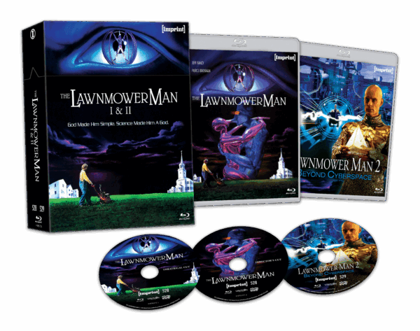 The Lawnmower Man I & II (Limited Edition, Region Free) - New Blu