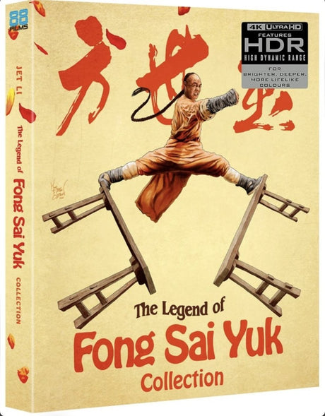 The Legend of Fong Sai Yuk 1 & 2 (4K UHD, Deluxe Limited Edition, Region Free)