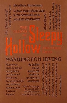The Legend of Sleepy Hollow and Other Tales (Word Cloud Classics) - Books
