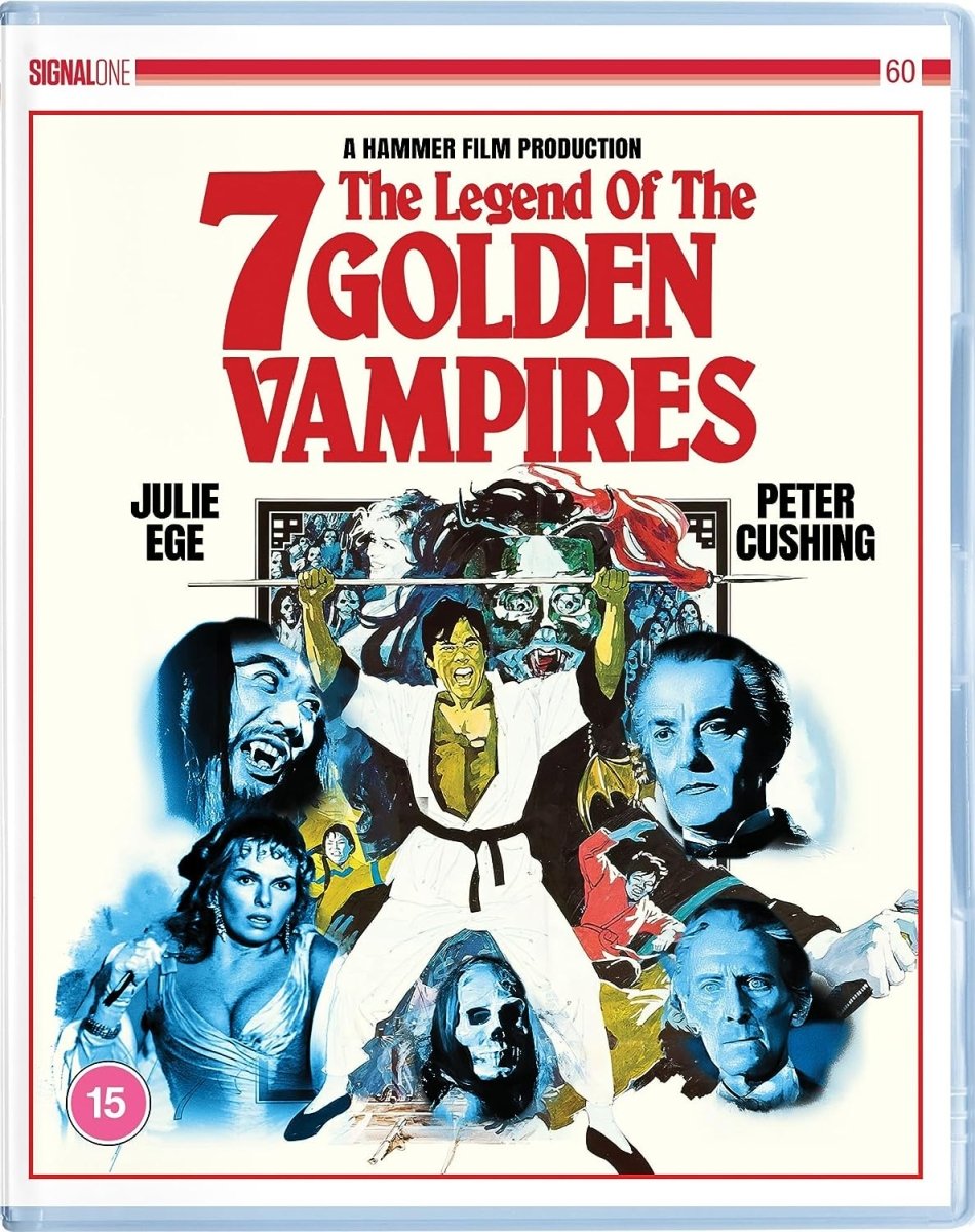 The Legend of the 7 Golden Vampires (Region B) - New Blu - Ray