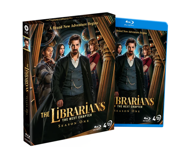 The Librarians: The Next Chapter - Season One (Region Free) w/SLIP - New Blu - Ray