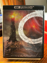 The Lord of the Rings Motion Picture Trilogy 4K UHD (Extended + Theatrical) USED