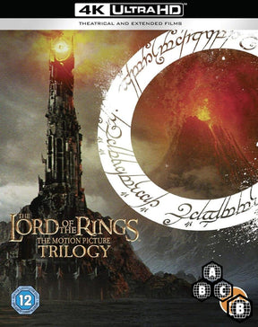 The Lord Of The Rings Trilogy - Theatrical and Extended Collection (UK 4K UHD, Region Free/B)