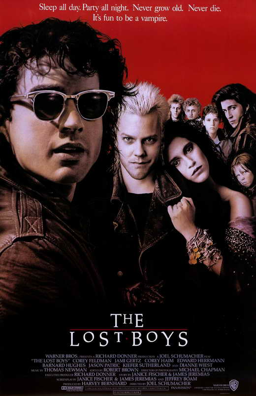 The Lost Boys Poster Style A 11x17