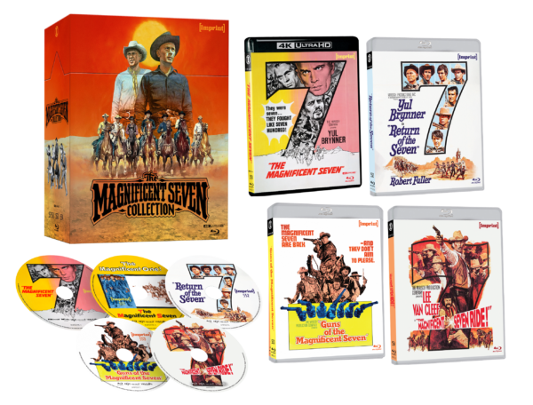 The Magnificent Seven Collection (4K UHD/Blu-Ray, Limited Edition, Region Free)