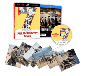 The Magnificent Seven (Limited Hardcase Edition, Region Free) w/SLIP - New Blu - Ray