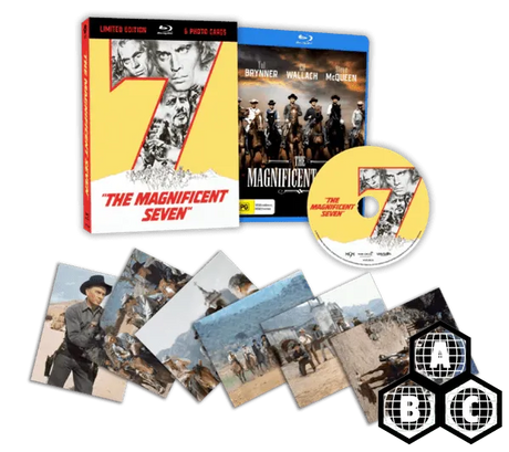 The Magnificent Seven (Limited Hardcase Edition, Region Free) w/SLIP