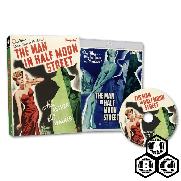 The Man In Half Moon Street (Limited Edition, Region Free) w/SLIP