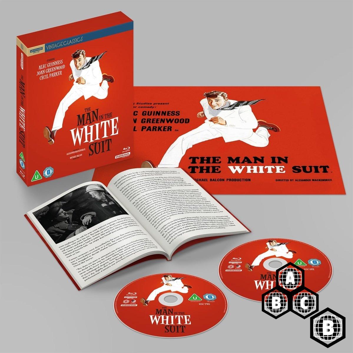 The Man in the White Suit (4K UHD, Limited Collector's Edition, Region Free/B) *one per customer