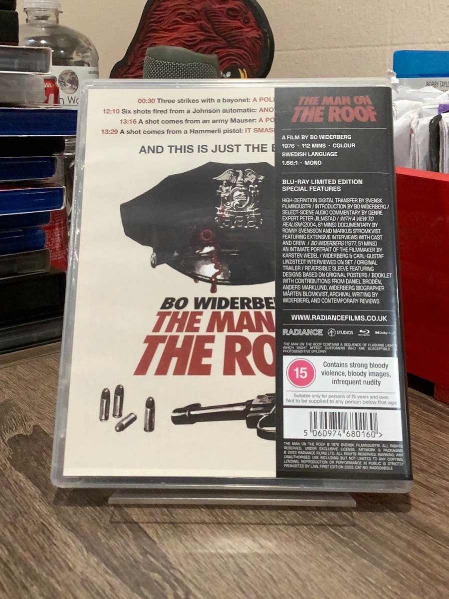 The Man on the Roof Limited Edition W/BOOKLET USED