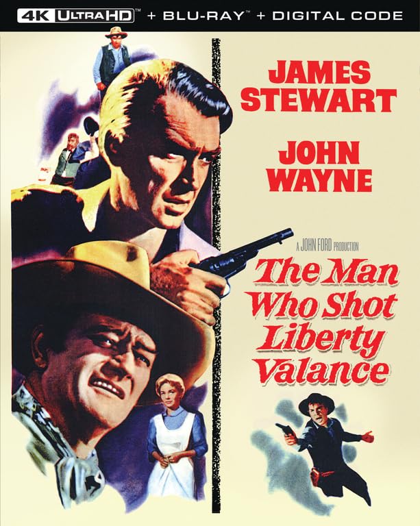 The Man Who Shot Liberty Valance (4K UHD) w/SLIP - New 4K UHD