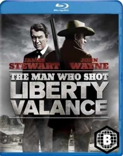 The Man who shot Liberty Valance AKA (GERMAN IMPORT) REGION B USED