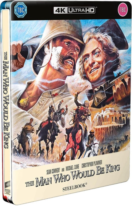 The Man Who Would Be King (4K UHD, UK LE Steelbook, Region Free) - New 4K UHD