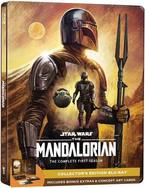 The Mandolorian: The Complete First Season (Blu - Ray Steelbook) - New Blu - Ray