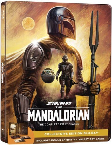 The Mandolorian: The Complete First Season (Blu - Ray Steelbook) - New Blu - Ray