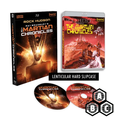 The Martian Chronicles (Limited Lenticular Edition, Region Free) - New Blu - Ray