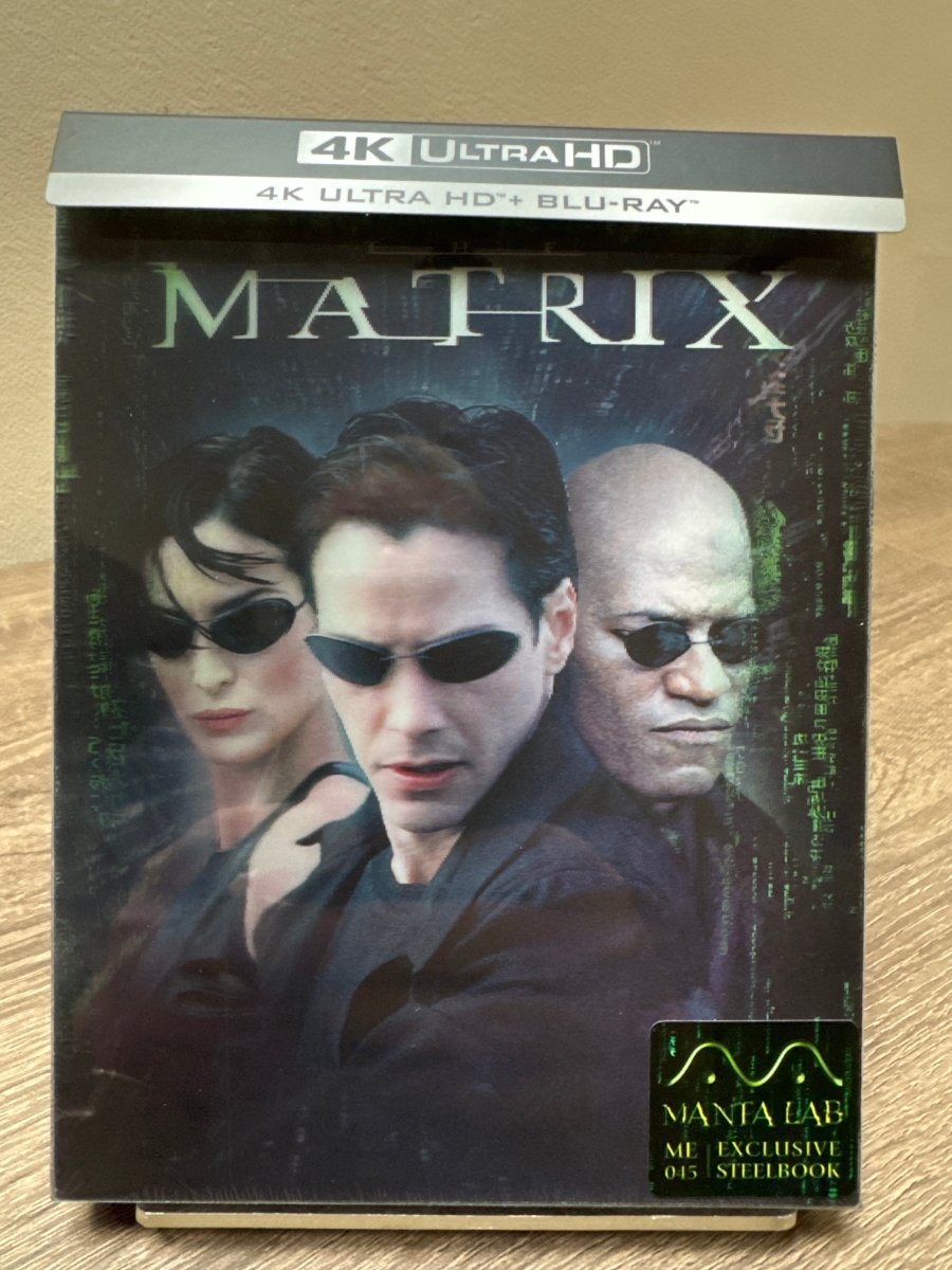 The Matrix (4K UHD, Steelbook, Double Lenticular Case, ME 45, Region Free)