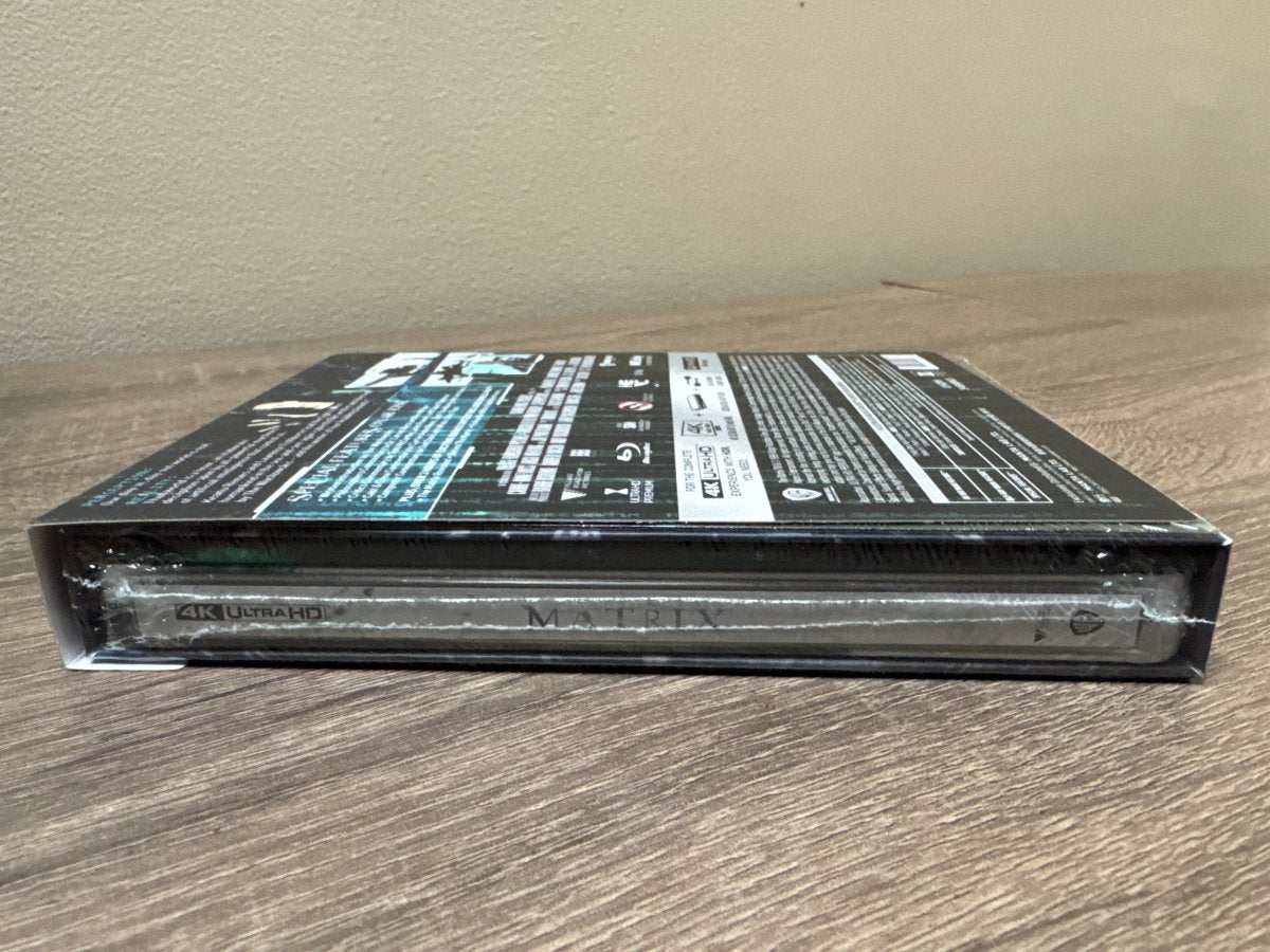The Matrix (4K UHD, Steelbook, Double Lenticular Case, ME 45, Region Free)