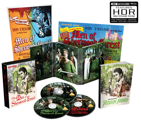 The Men of Sherwood Forest (4K UHD, Limited Collector's Edition, Region Free)