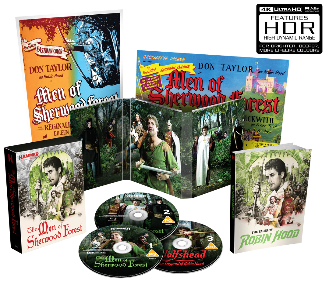 The Men of Sherwood Forest (4K UHD, Limited Collector's Edition, Region Free) - New 4K UHD
