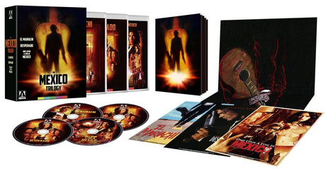The Mexico Trilogy: El Mariachi/ Desperado / Once Upon A Time In Mexico (4K UHD/Blu - Ray, Limited Edition) - New 4K UHD