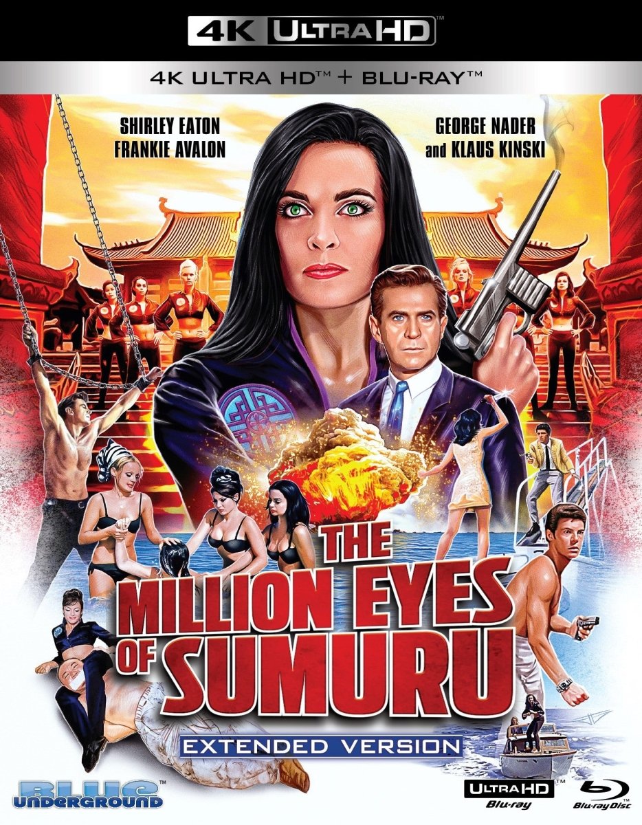 The Million Eyes of Sumuru (4K UHD) w/SLIP - New 4K UHD