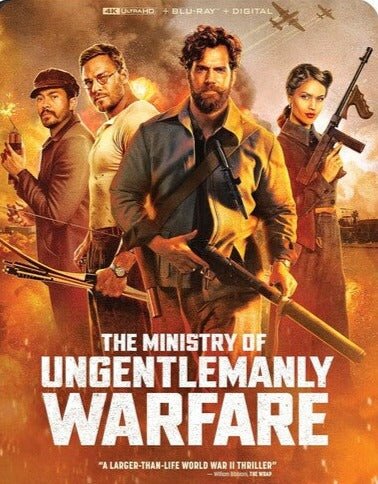 The Ministry of Ungentlemanly Warfare (4K UHD) w/SLIP - New 4K UHD