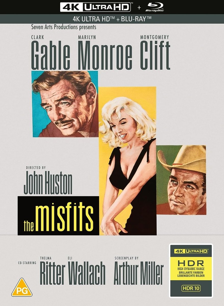 The Misfits (4K UHD, Limited Edition Mediabook, Region Free/B) - New 4K UHD