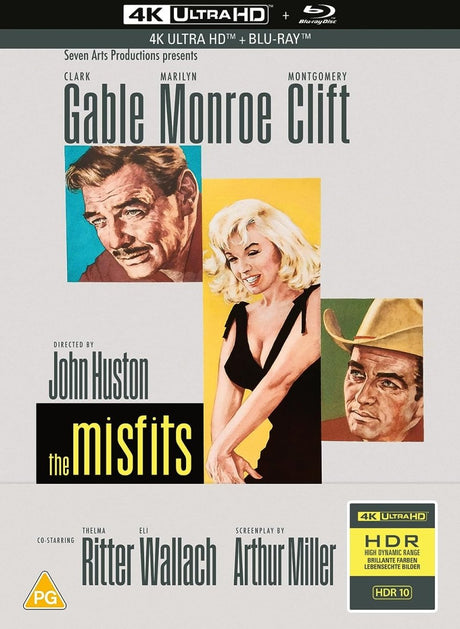The Misfits (4K UHD, Limited Edition Mediabook, Region Free/B) - New 4K UHD