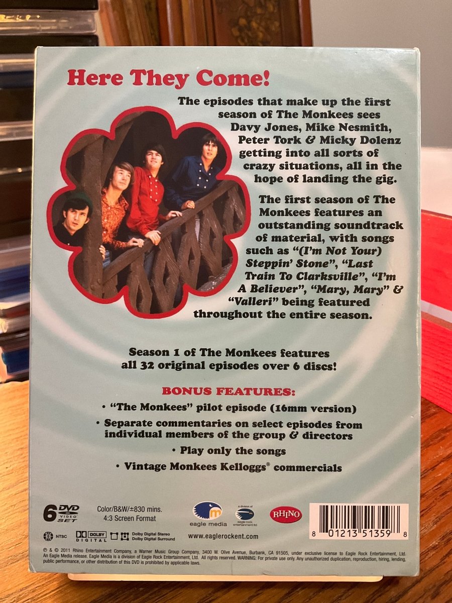 The Monkees: Season 1 (DVD) USED