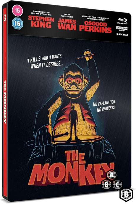 The Monkey (UK 4K UHD, Limited Edition Steelbook, Region Free/B)