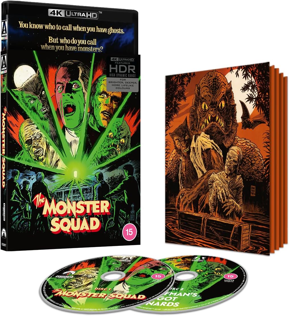 The Monster Squad (4K UHD, Arrow UK Limited Edition, Region Free/B)