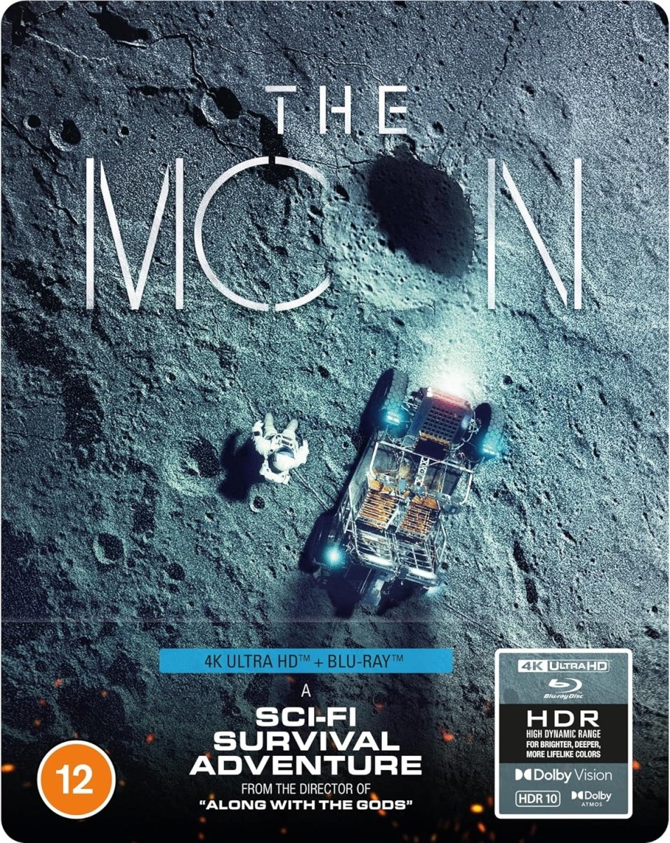 The Moon (UK 4K UHD, Limited Edition Steelbook, Region Free/B) - New 4K UHD