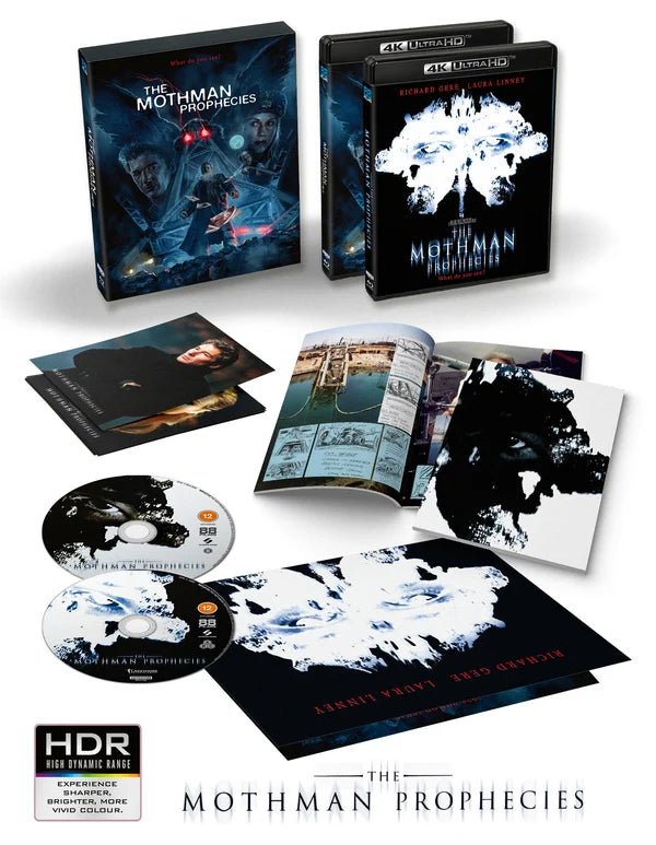 The Mothman Prophecies (4K UHD, 88 Film Limited Edition, Region Free/B)