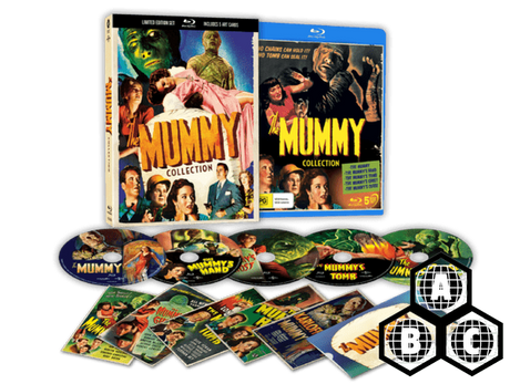 The Mummy Collection (Limited Edition w/Lenticular Hardcase, Region Free) - New Blu - Ray