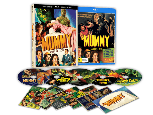 The Mummy Collection (Limited Edition w/Lenticular Hardcase, Region Free) - New Blu - Ray