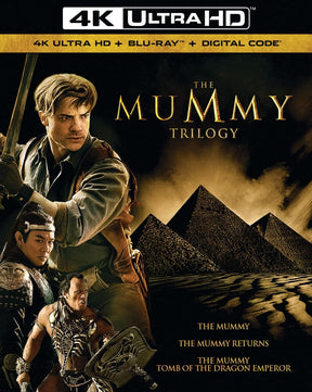 The Mummy Trilogy (4K UHD) w/SLIP - New 4K UHD