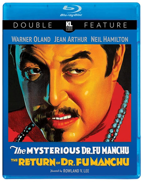 The Mysterious Dr. Fu Manchu / The Return of Dr. Fu Manchu w/SLIP - New Blu - Ray