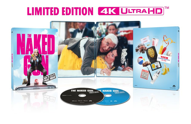 The Naked Gun (4K UHD, Limited Edition Steelbook) - New 4K UHD