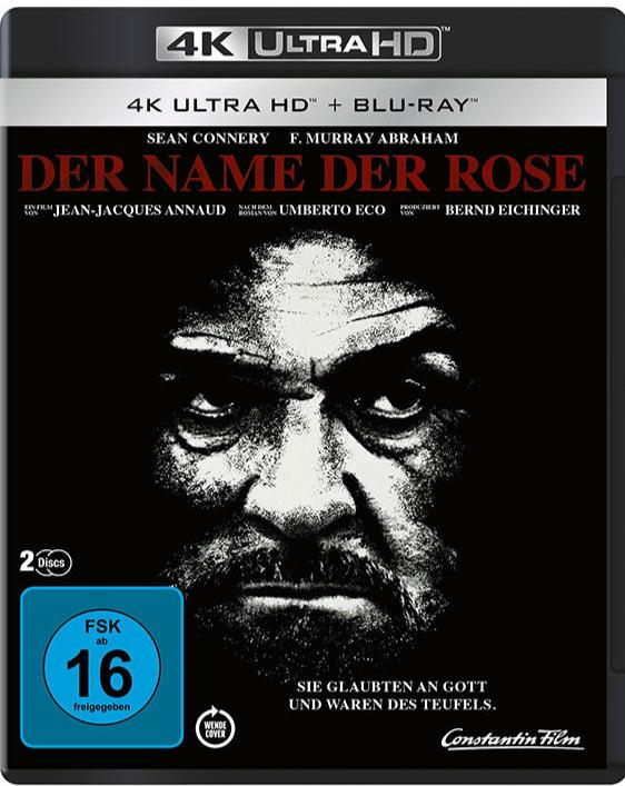 The Name of the Rose (4K UHD, Region Free/B) - New 4K UHD