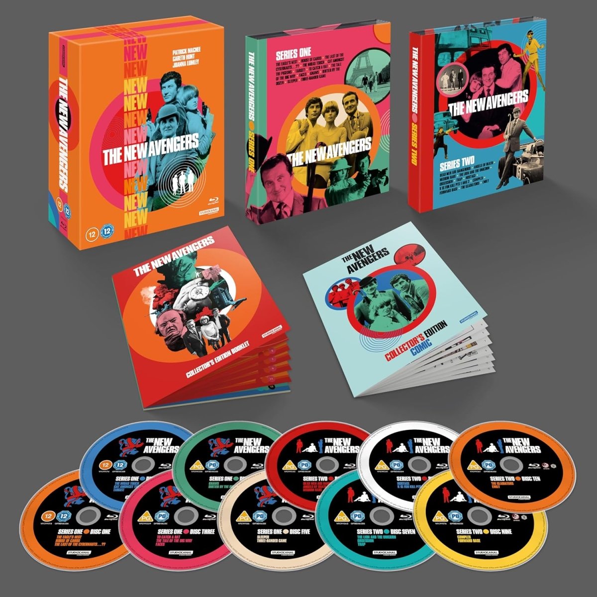 The New Avengers: Complete Collection (Blu-Ray, Limited Collector's Edition, Region B)