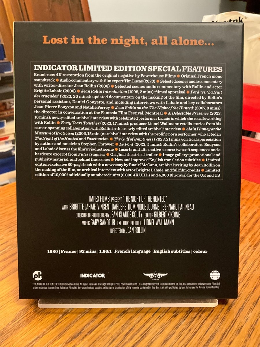 The Night of the Hunted (4K UHD, US Limited Edition) USED
