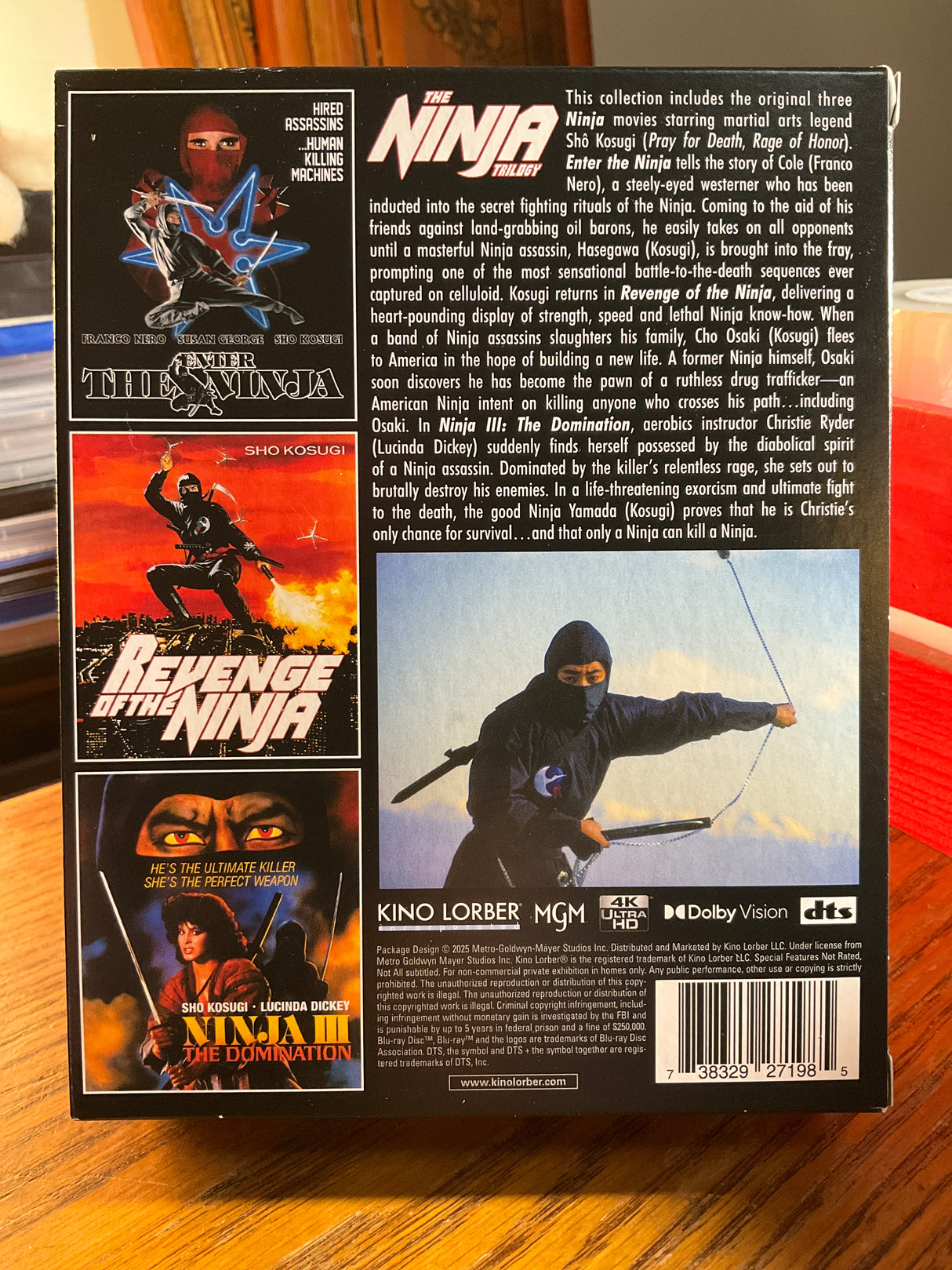 The Ninja Trilogy (4K UHD) USED