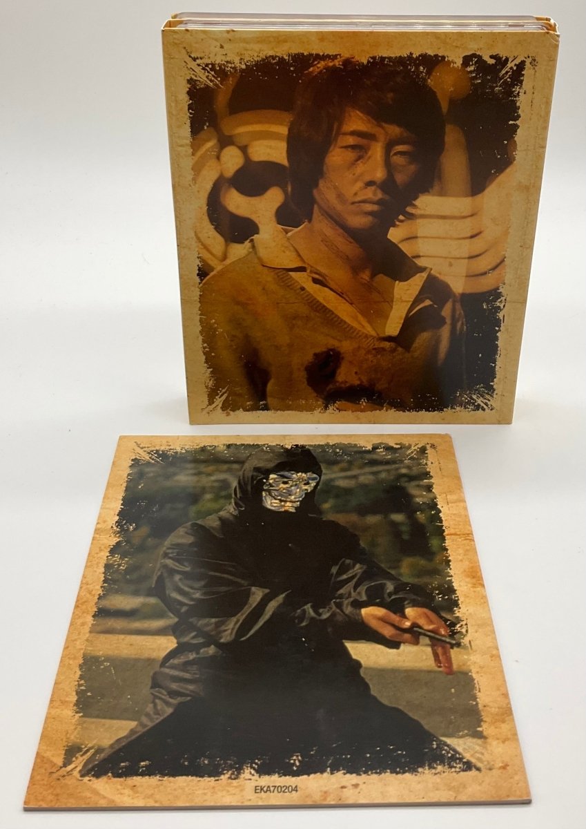 The Ninja Triology (Enter The Ninja / Revenge of the Ninja / Ninja III: The Domination, Region B) USED - Used Blu - Ray