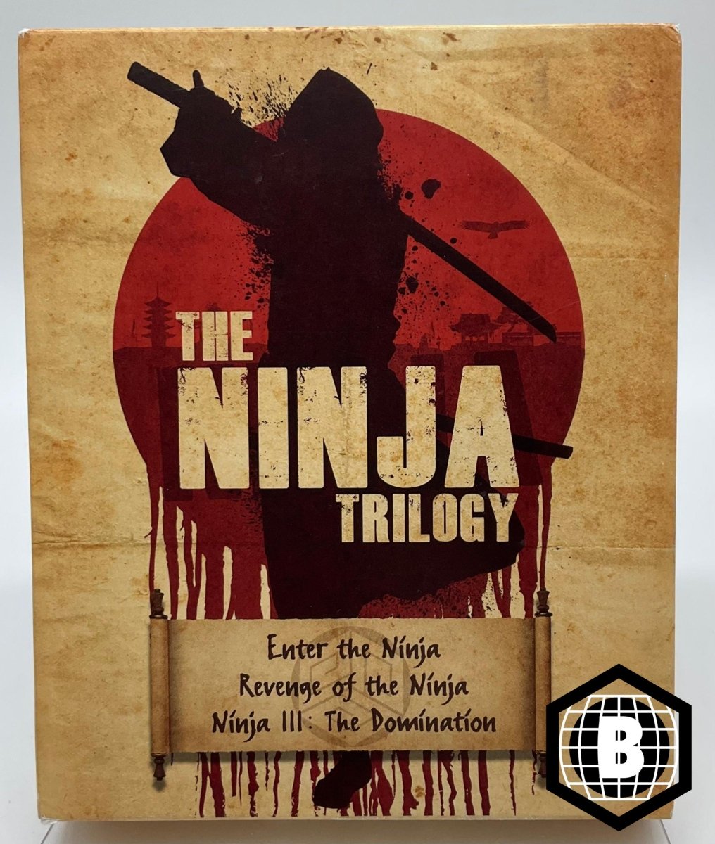 The Ninja Triology (Enter The Ninja / Revenge of the Ninja / Ninja III: The Domination, Region B) USED