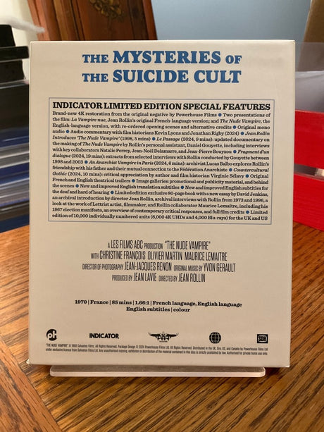 The Nude Vampire (4K UHD, US Limited Edition) USED