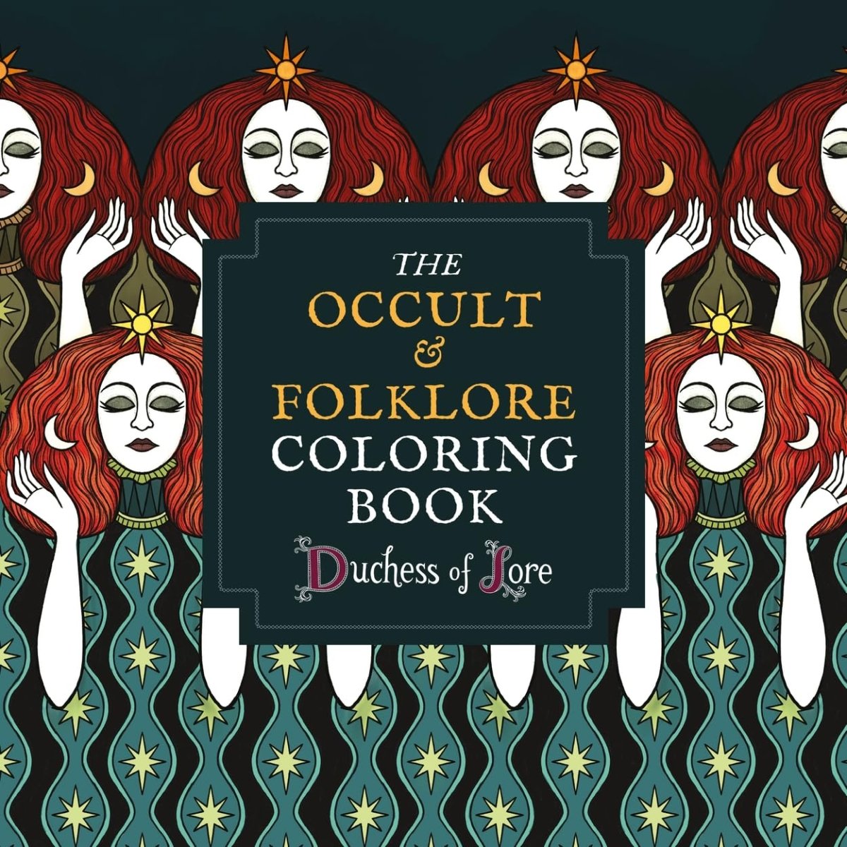 The Occult & Folklore Coloring Book - Books