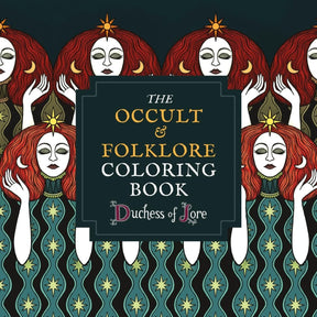 The Occult & Folklore Coloring Book - Books