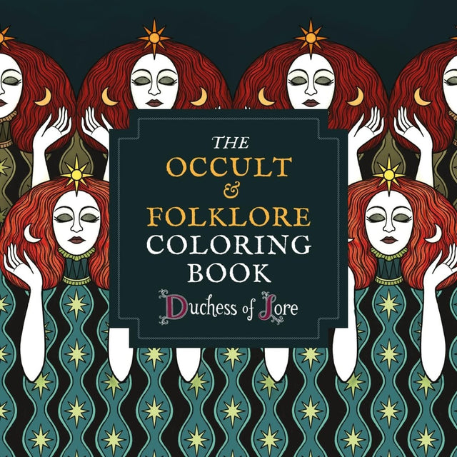 The Occult & Folklore Coloring Book - Books