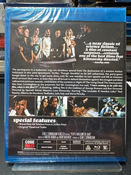 The People That Own the Dark (Code Red) - New Blu - Ray